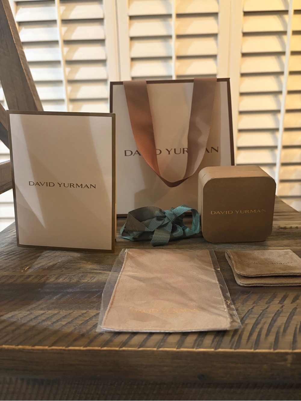 David yurman full set packaging!
